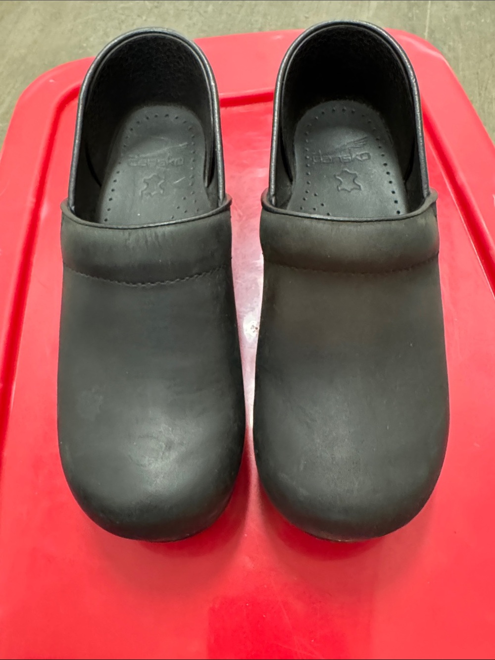 Dansko Black Women's Slip-On Clogs